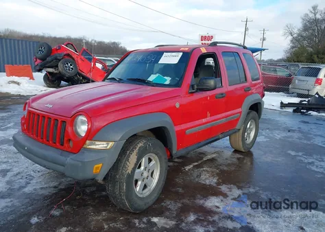 2005 Jeep Liberty Sport from USA, damaged, VIN 1J4GL48K55W609232